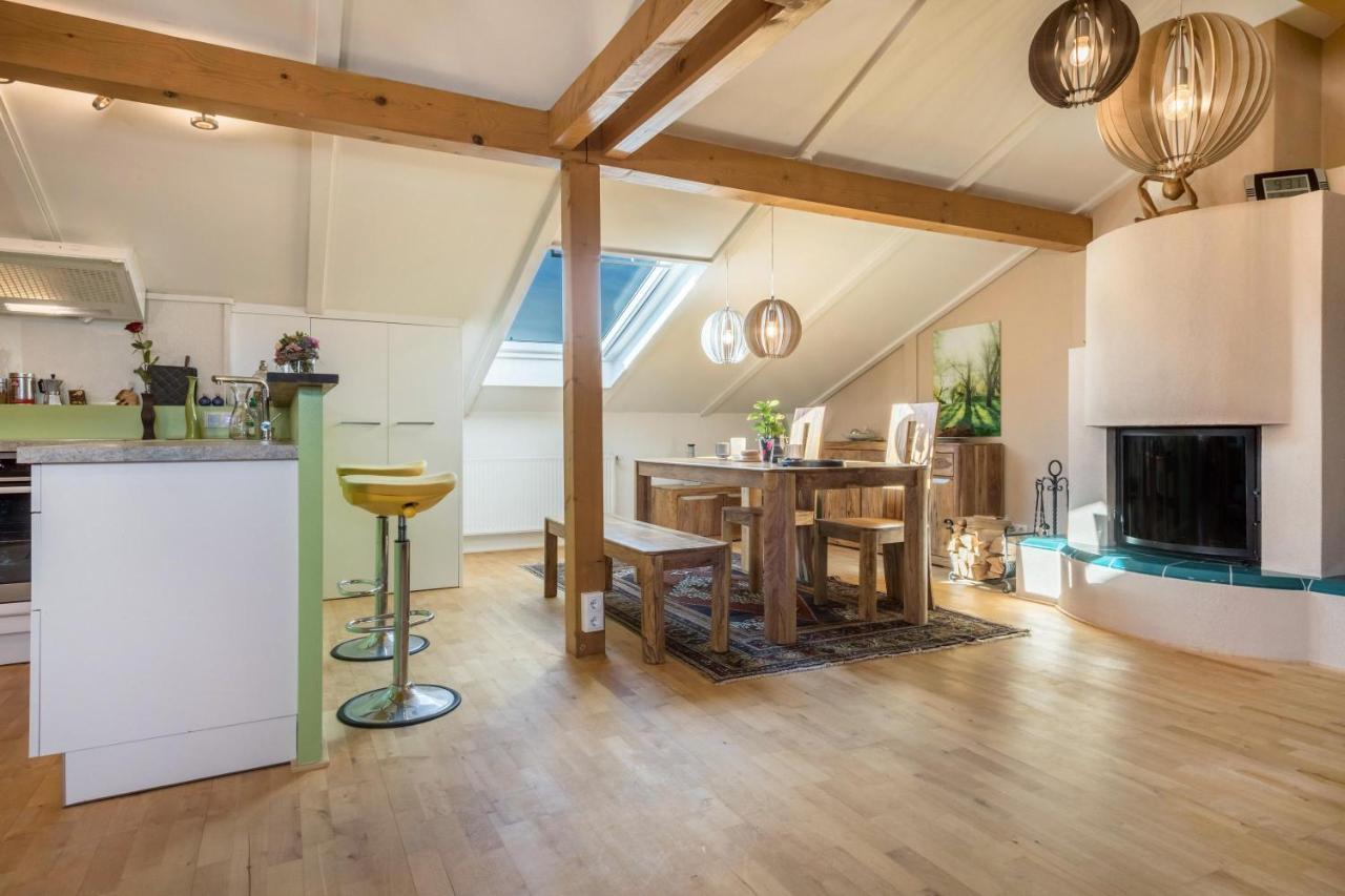 Luxurioeses Penthouse-Appartement Höchst Eksteriør bilde